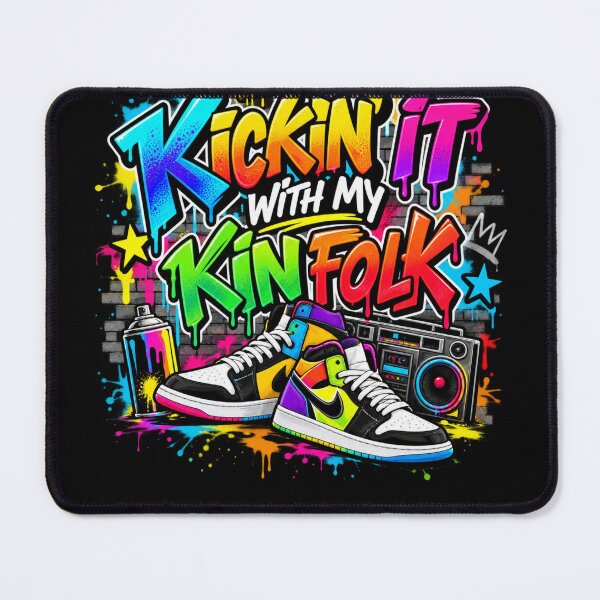 Item preview, Kickin' It With My KinFolk Family Reunion designed and sold by drawwiika+44.