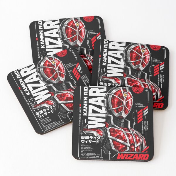 Item preview, Kamen Rider Wizard Inspired Japanese Tokusatsu Hero Design designed and sold by shincustomid.