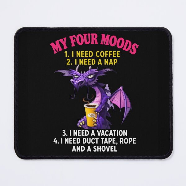 Item preview, My Four Dragon Moods designed and sold by fredhamilto.