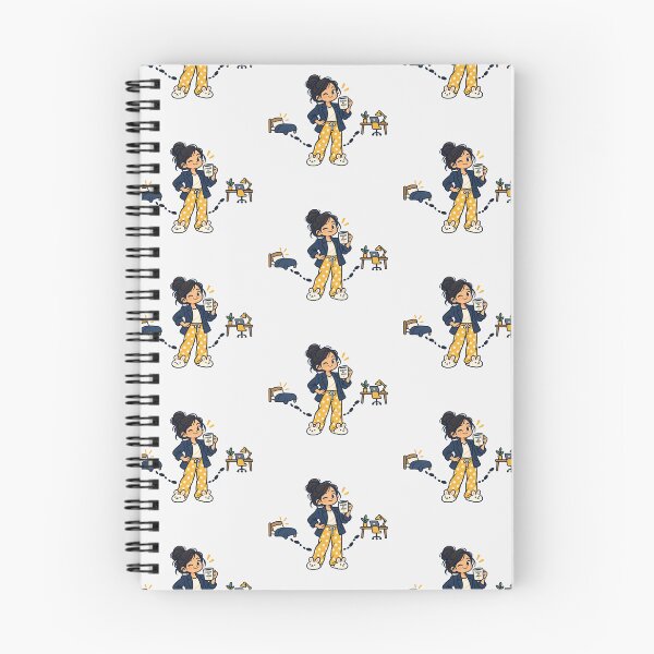 Item preview, My Commute Is Eleven Steps Remote Work Illustration designed and sold by Fanverse Merchandise.