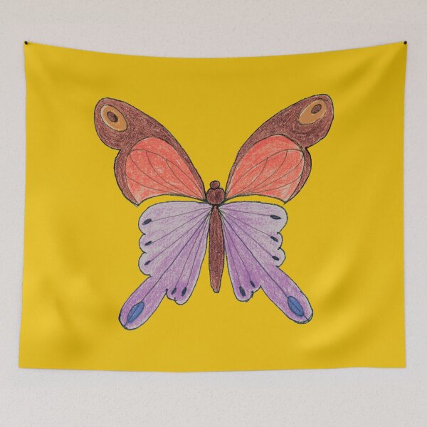 Item preview, Colorful Butterfly Illustration | Hand Drawn Insect Art designed and sold by Ihor Ivanov.
