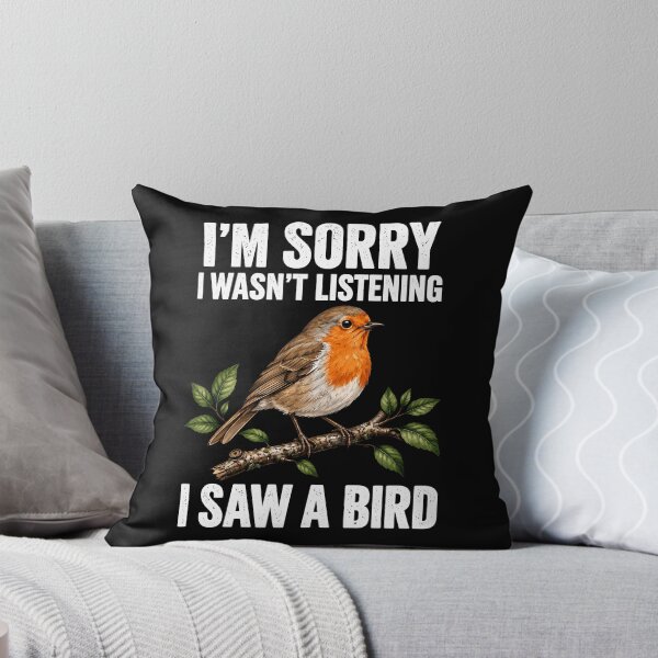 Item preview, I Saw A Bird Funny Birdwatching Birder designed and sold by andre-hollow.