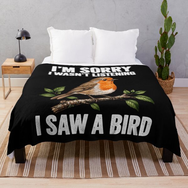 Item preview, I Saw A Bird Funny Birdwatching Birder designed and sold by andre-hollow.