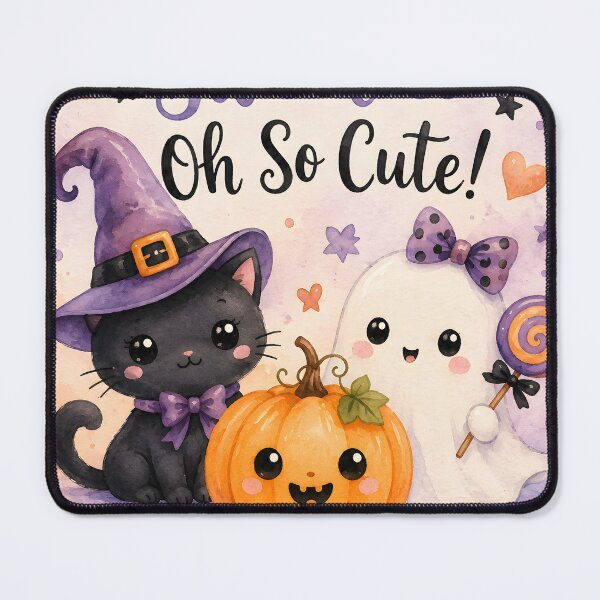 Item preview, Spooky, Sweet & Oh So Cute! – Kawaii Halloween Cat, Ghost & Pumpkin designed and sold by blankTeeShirt.