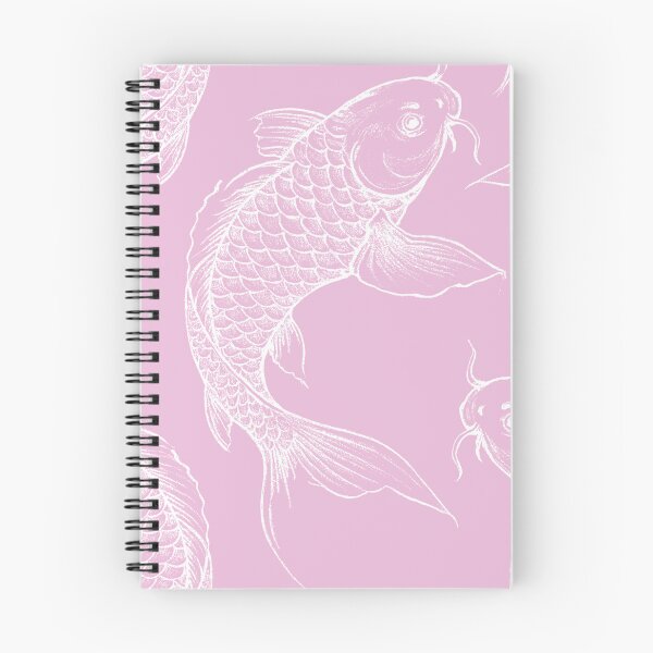 Item preview, Pastel pink Koi Carp  designed and sold by Anne Londez Studio.