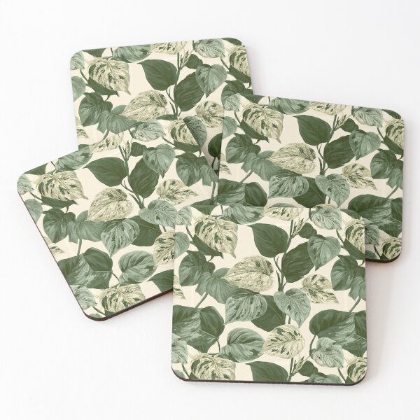 Item preview, Classic Pothos Print - Flower Floral Pattern - Gifts For Father designed and sold by RoyalStarsPatts.