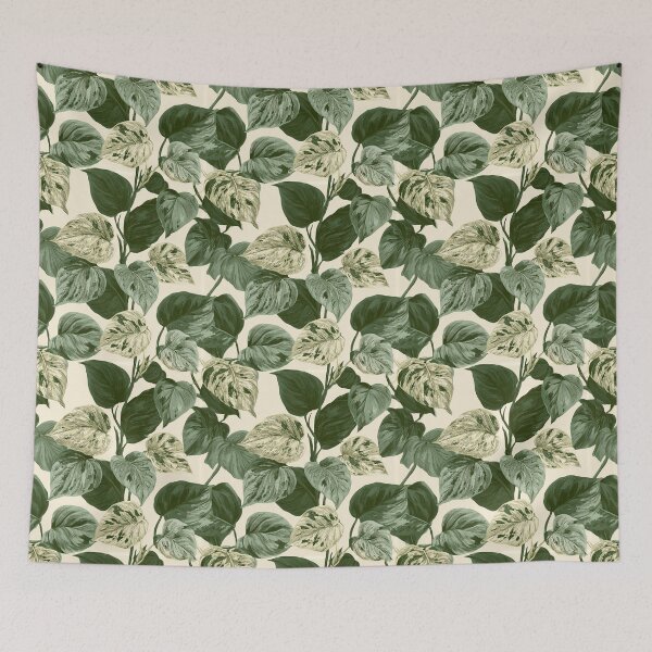 Item preview, Classic Pothos Print - Flower Floral Pattern - Gifts For Father designed and sold by RoyalStarsPatts.