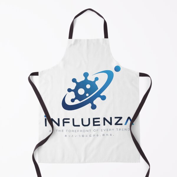 Item preview, Influenza Futuristic Tech Logo Illustration designed and sold by medicalkinoko.