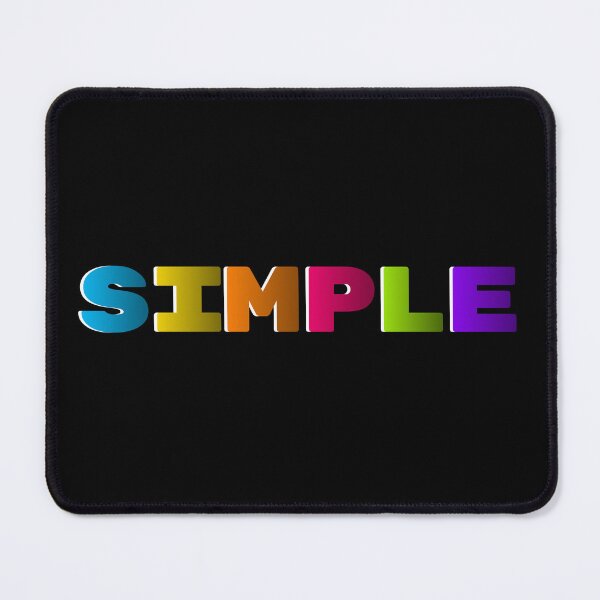 Item preview, Simple Colorful Typography Minimalist Word Art designed and sold by Detroja Typography.
