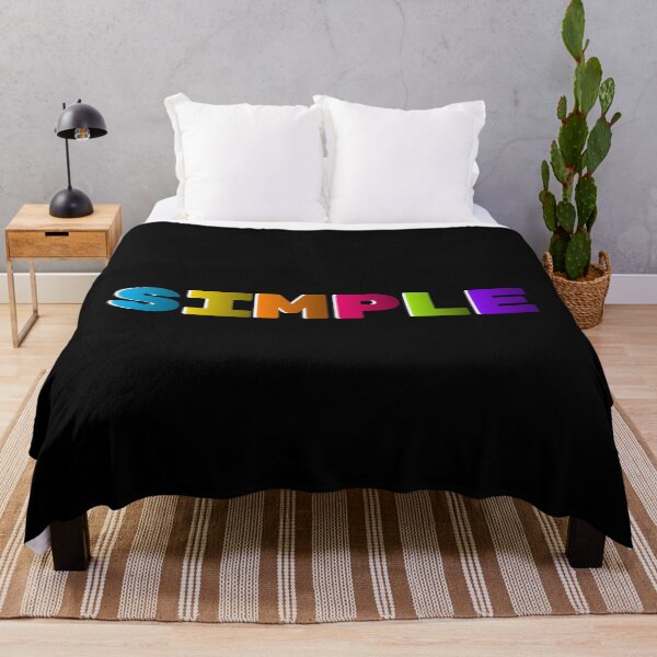 Item preview, Simple Colorful Typography Minimalist Word Art designed and sold by Detroja Typography.