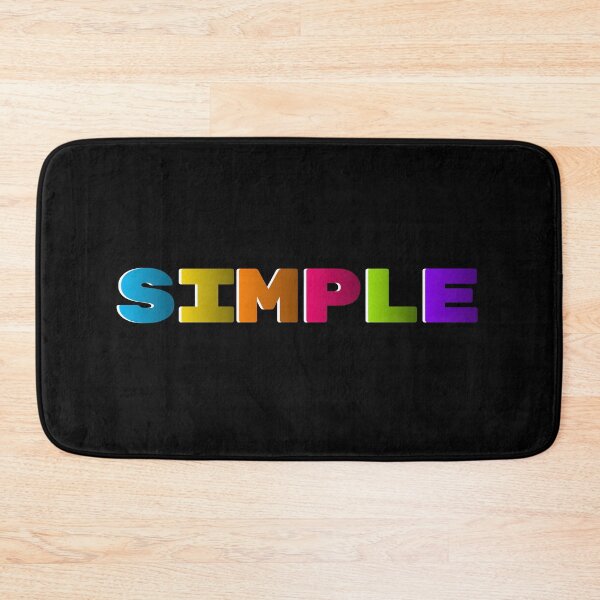 Item preview, Simple Colorful Typography Minimalist Word Art designed and sold by Detroja Typography.