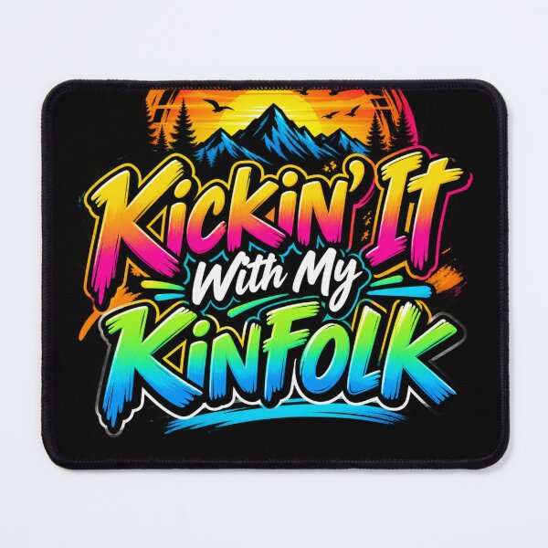 Item preview, Kickin' It With My Kinfolk Family Reunion Relatives designed and sold by drawwiika+44.