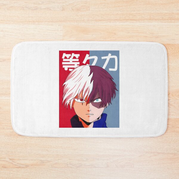 Item preview, Todoroki Shoto Inspired Anime Character Design with Fire and Ice Elements designed and sold by -atisuto-.