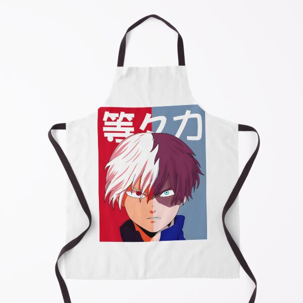Item preview, Todoroki Shoto Inspired Anime Character Design with Fire and Ice Elements designed and sold by -atisuto-.
