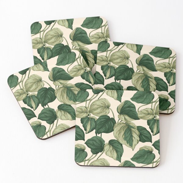 Item preview, Lush Pothos Floral - Hawaiian Flower Pattern - Gifts For Girlfriend designed and sold by RoyalStarsPatts.