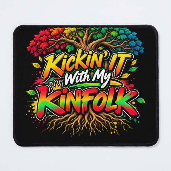 Item preview, Kickin' It With My Kinfolk Family Reunion Relatives designed and sold by drawwiika+44.