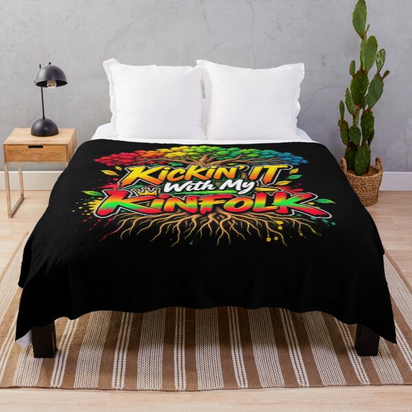 Item preview, Kickin' It With My Kinfolk Family Reunion Relatives designed and sold by drawwiika+44.