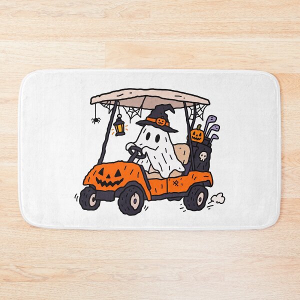 Item preview, Ghost Golf Cart Halloween Doodle designed and sold by MonkiFlipp.