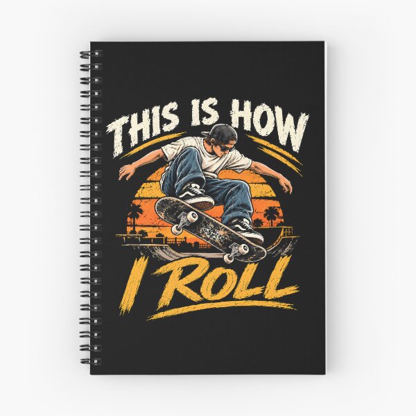 Item preview, This Is How I Roll Roller Skateboard designed and sold by monika-arthing.
