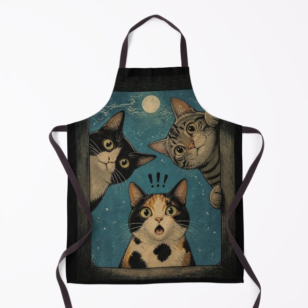 Item preview, 3 Cats Looking in a Box. designed and sold by Birdie and Flynn.