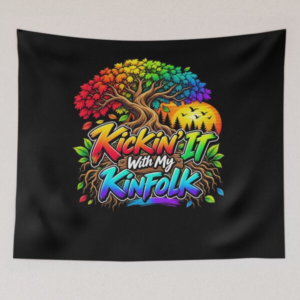 Item preview, Kickin' It With My Kinfolk Family Reunion Roots designed and sold by drawwiika+44.