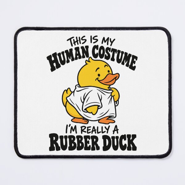 Item preview, This is My Human Costume, Funny Rubber Duck designed and sold by GPODdesign.