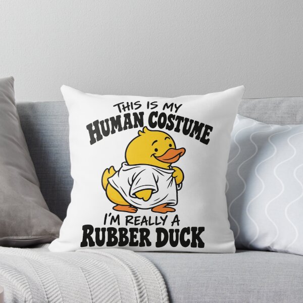 Item preview, This is My Human Costume, Funny Rubber Duck designed and sold by GPODdesign.