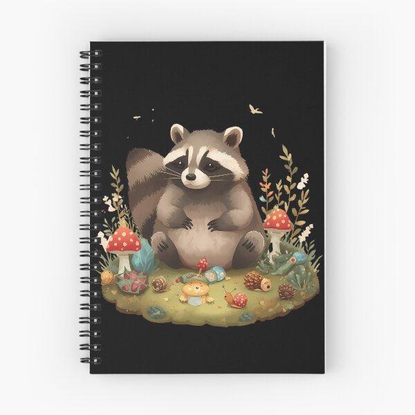 Item preview, Goblincore Raccoon Treasure Hoard Sticker designed and sold by Youram.