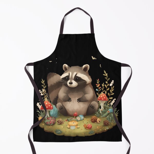 Item preview, Goblincore Raccoon Treasure Hoard Sticker designed and sold by Youram.