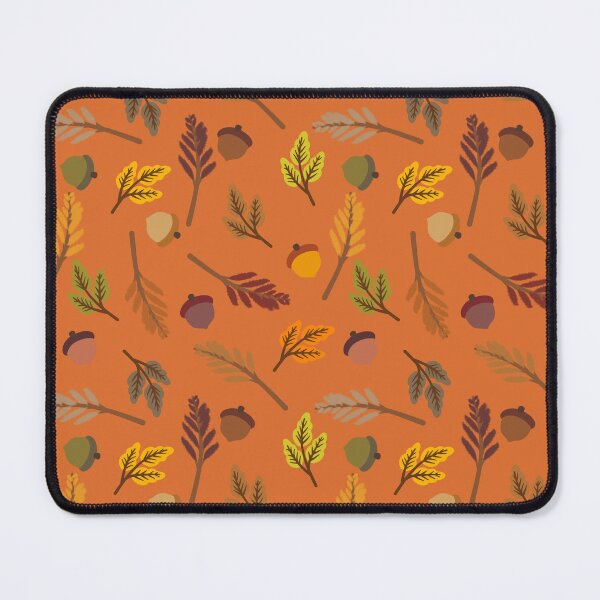Item preview, Autumn Leaves and Acorns Botanical Pattern designed and sold by FestivityFinds.