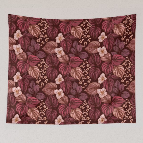 Item preview, Graceful Pothos - Hawaiian Flower Pattern - Gifts For Grandma designed and sold by RoyalStarsPatts.