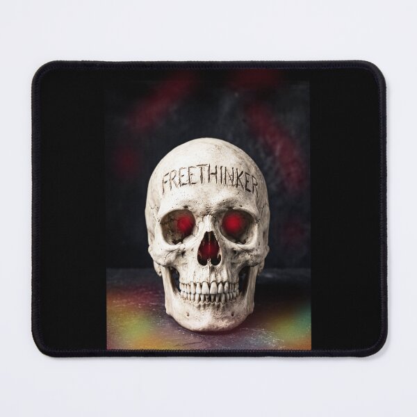 Item preview, FREETHINKER SKULL designed and sold by NOIMION DIGITAL ART.