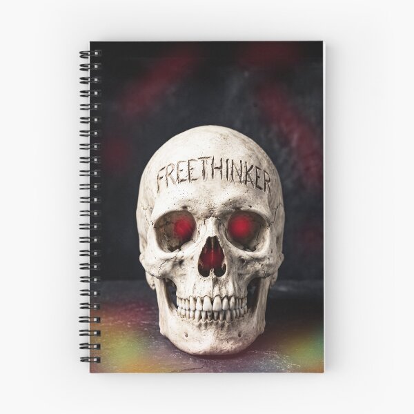 Item preview, FREETHINKER SKULL designed and sold by NOIMION DIGITAL ART.