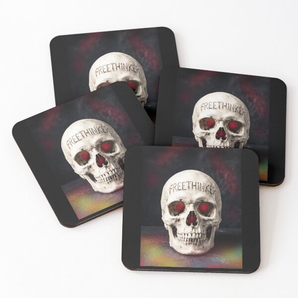 Item preview, FREETHINKER SKULL designed and sold by NOIMION DIGITAL ART.