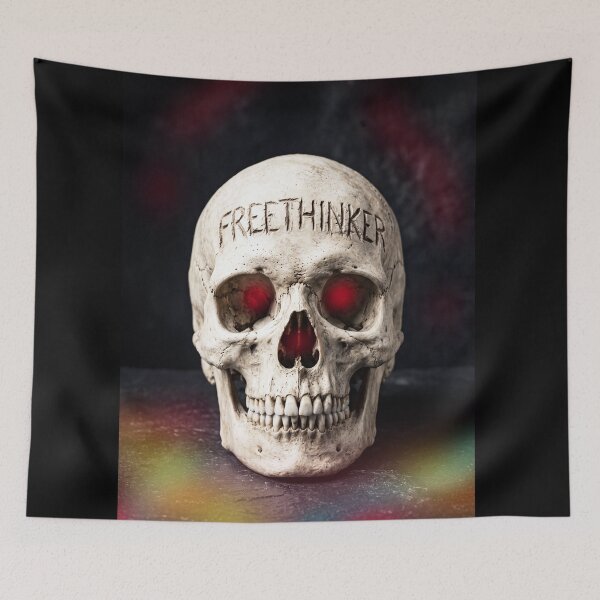 Item preview, CALAVERA DE LIBREPENSADOR designed and sold by NOIMION DIGITAL ART.
