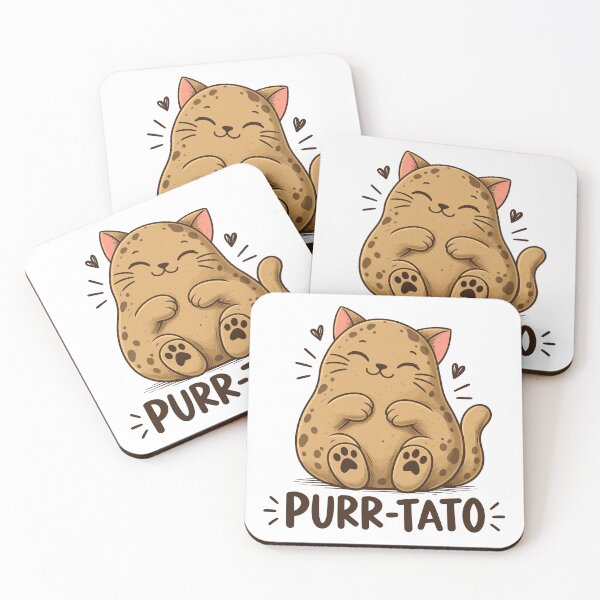 Item preview, Purr Tato Funny Potato Cat designed and sold by andre-hollow.
