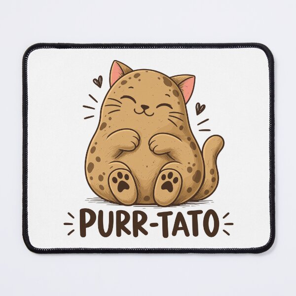 Item preview, Purr Tato Funny Potato Cat designed and sold by andre-hollow.