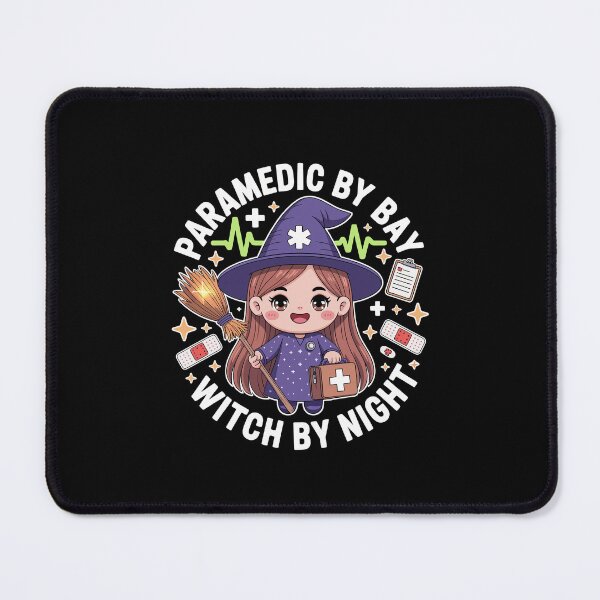 Item preview, PARAMEDIC BY DAY WITCH BY NIGHT designed and sold by jkrphoto.