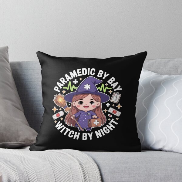 Item preview, PARAMEDIC BY DAY  WITCH BY NIGHT designed and sold by jkrphoto.