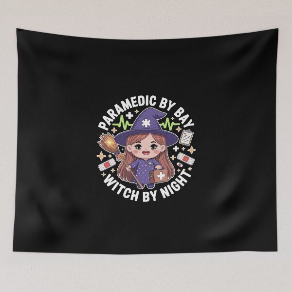 Item preview, PARAMEDIC BY DAY  WITCH BY NIGHT designed and sold by jkrphoto.