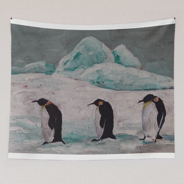 Item preview, The March of the Penguins designed and sold by evelyn-at-work.
