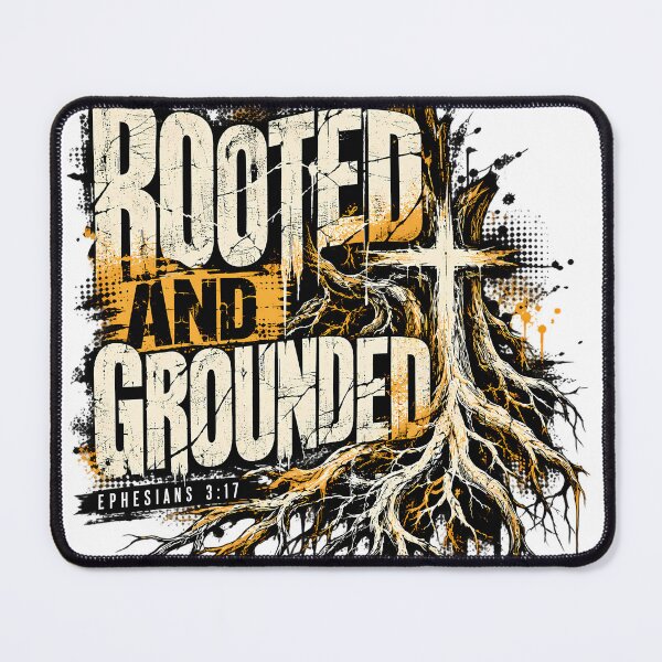 Item preview, Rooted and Grounded Christian Streetwear designed and sold by PrayerWarriorUSA.