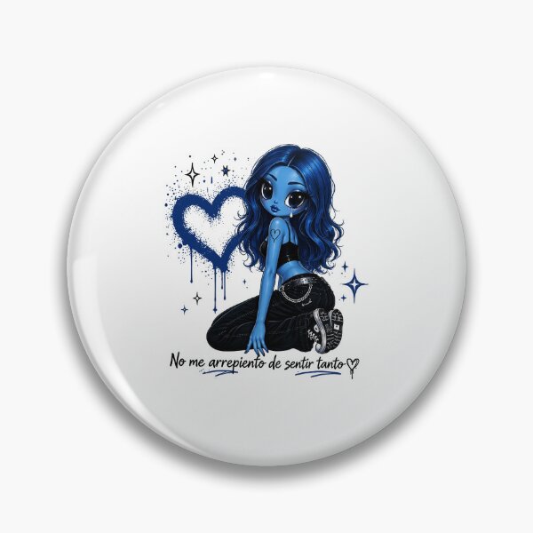 Item preview, No Me Arrepiento de Sentir Tanto Blue Girl designed and sold by cerima.