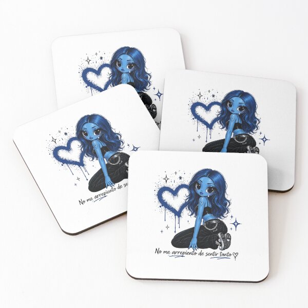 Item preview, No Me Arrepiento de Sentir Tanto Blue Girl designed and sold by cerima.