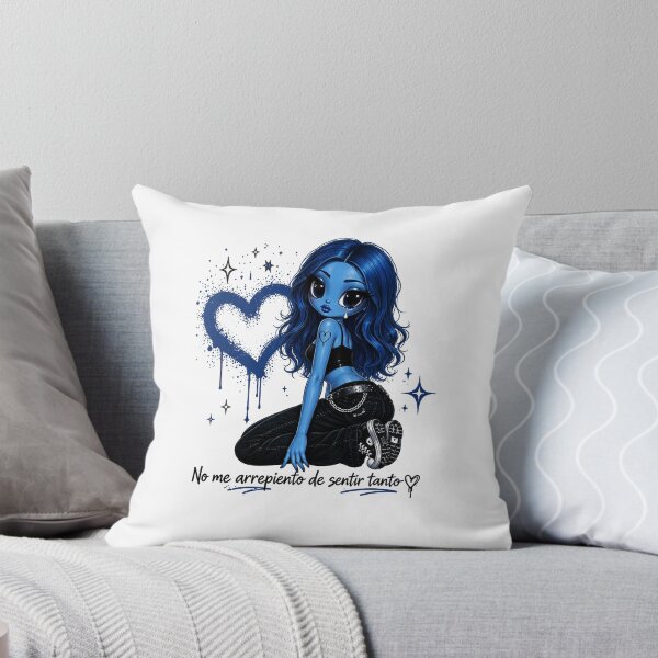 Item preview, No Me Arrepiento de Sentir Tanto Blue Girl designed and sold by cerima.