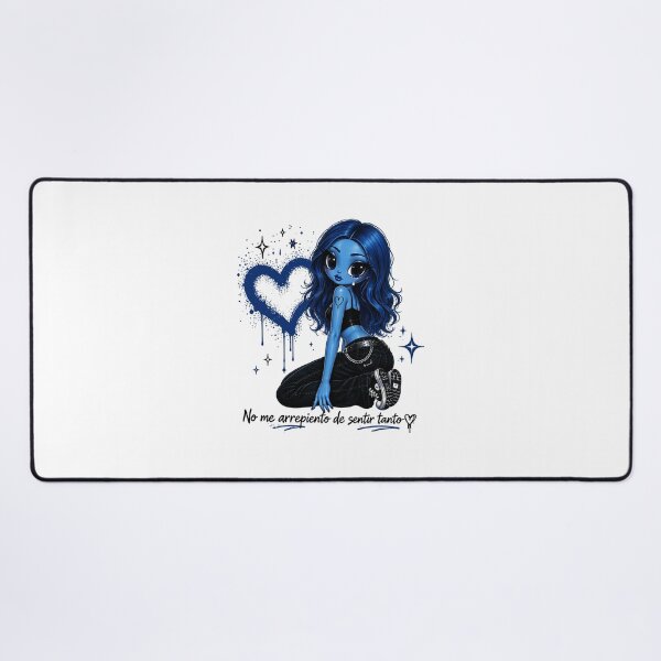 Item preview, No Me Arrepiento de Sentir Tanto Blue Girl designed and sold by cerima.