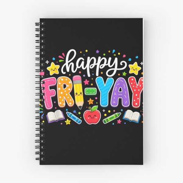 Item preview, Happy Fri-Yay Teacher Fry Yay Friday Weekend Cute Fri-Yay  designed and sold by Crookedorbit ⭐⭐⭐⭐⭐ .