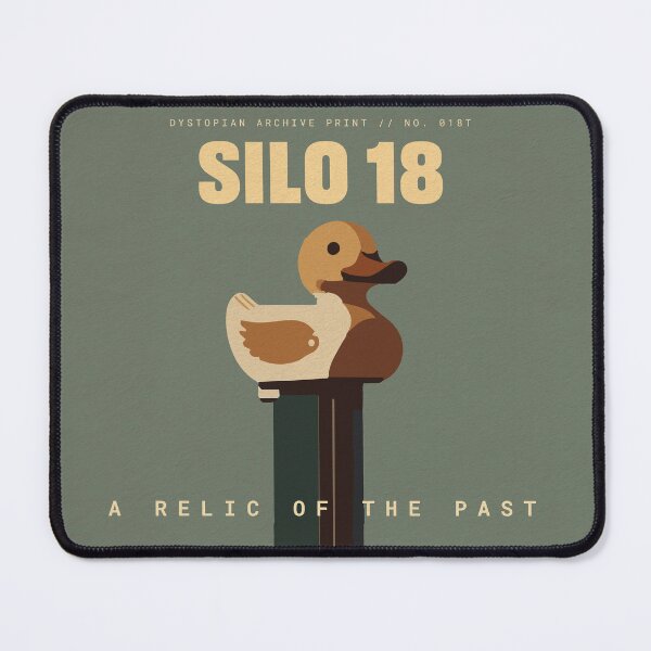 Item preview, Silo Relic Duck Minimalist Poster Sage Green Edition designed and sold by DMarquiseArt.