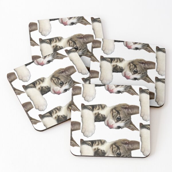 Item preview, Cute Tabby Kitten Blep - Funny Tongue Out Cat Meme  designed and sold by MeliMedO Art.