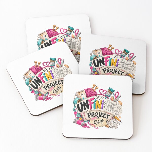 Item preview, Unfinished Project Club designed and sold by TheUnofficialClub.